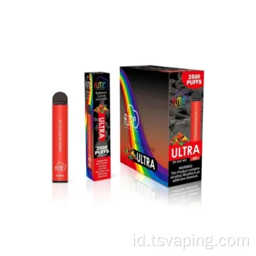 Kapasitas Besar 2500 Puffs Buah Penyemprot Rasa Buah